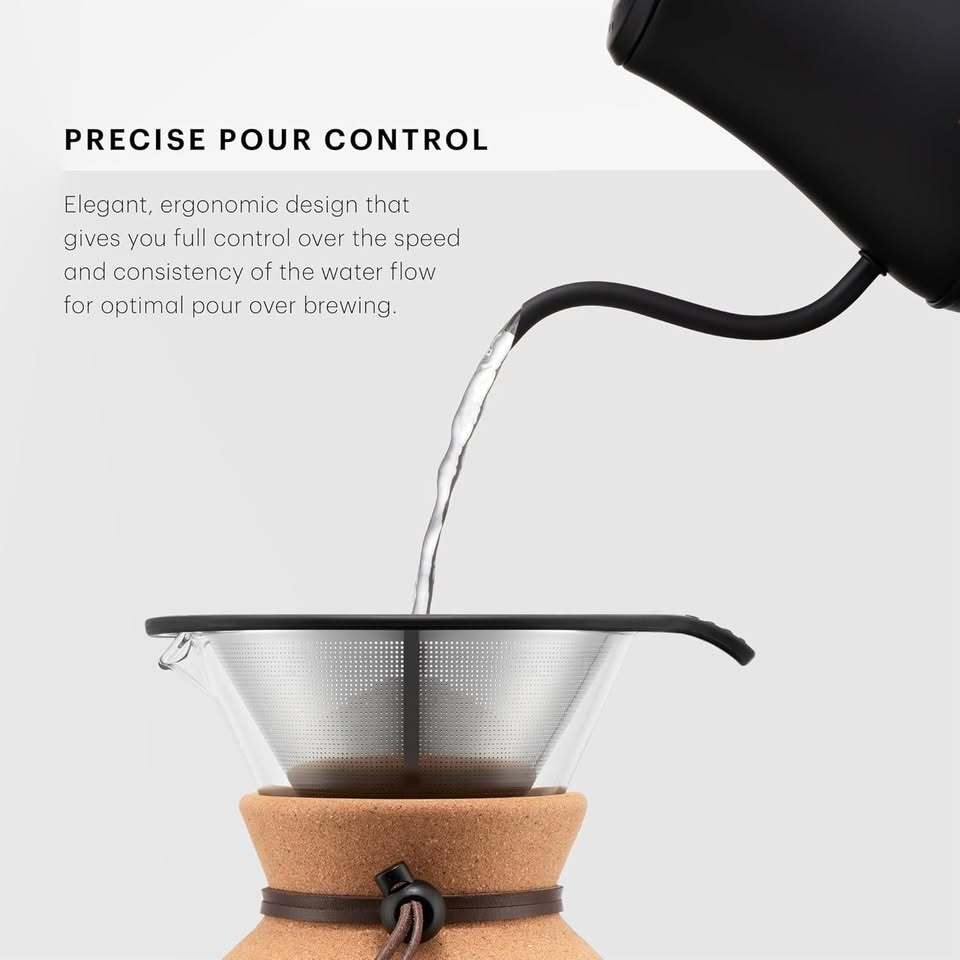 Bodum Bistro Gooseneck Electric Kettle 27oz – Brand New