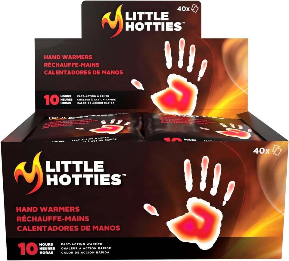 Hand Warmers 10-Hour Heat – Little Hotties (40 hand warmers)