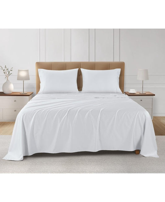 #17 SleepRX 300 Thread Count 4-Pc. Sheet Set, King - Bright White