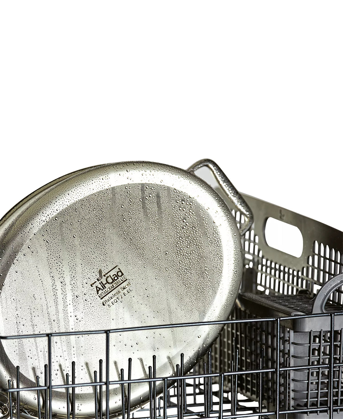 All-Clad 15" Stainless Steel Oval Baker – 3-Piece Set with Red Pot Holders – Local Pickup