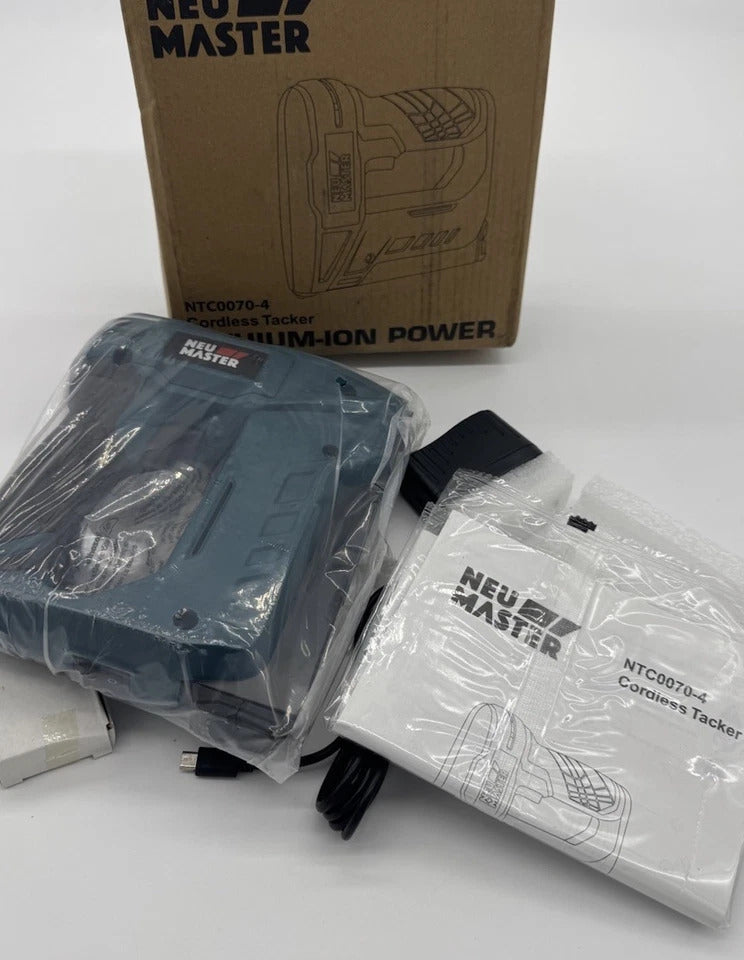 Cordless Electric Staple Gun – NEU MASTER T50 (New)