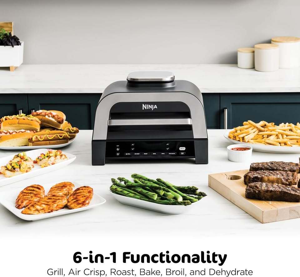 Ninja Foodi Smart XL Indoor Grill & Air Fryer DG551 – Brand New