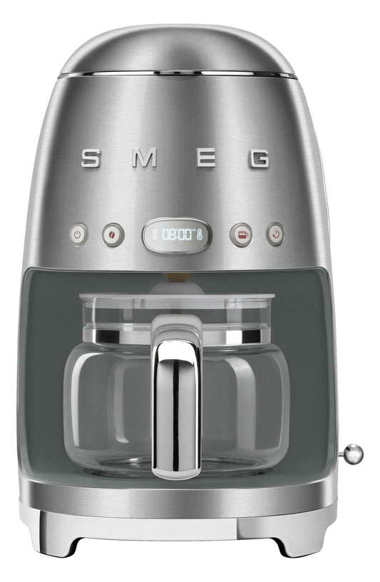 NEW SMEG 10-Cup Drip Coffee Maker – Programmable Retro Style