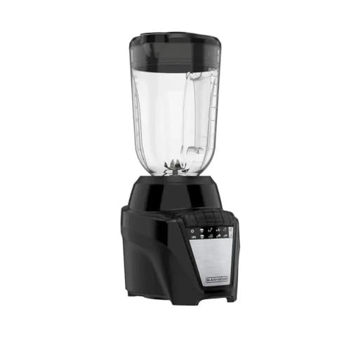 BLACK+DECKER 700W Stainless Steel 6-Tip IceCrush Blender 8 Speeds (56oz) Ice Crushing & Smoothie Maker