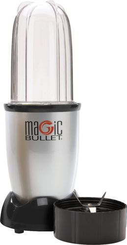 18 Oz. Single Speed Silver and Black 3-Piece Personal Blender