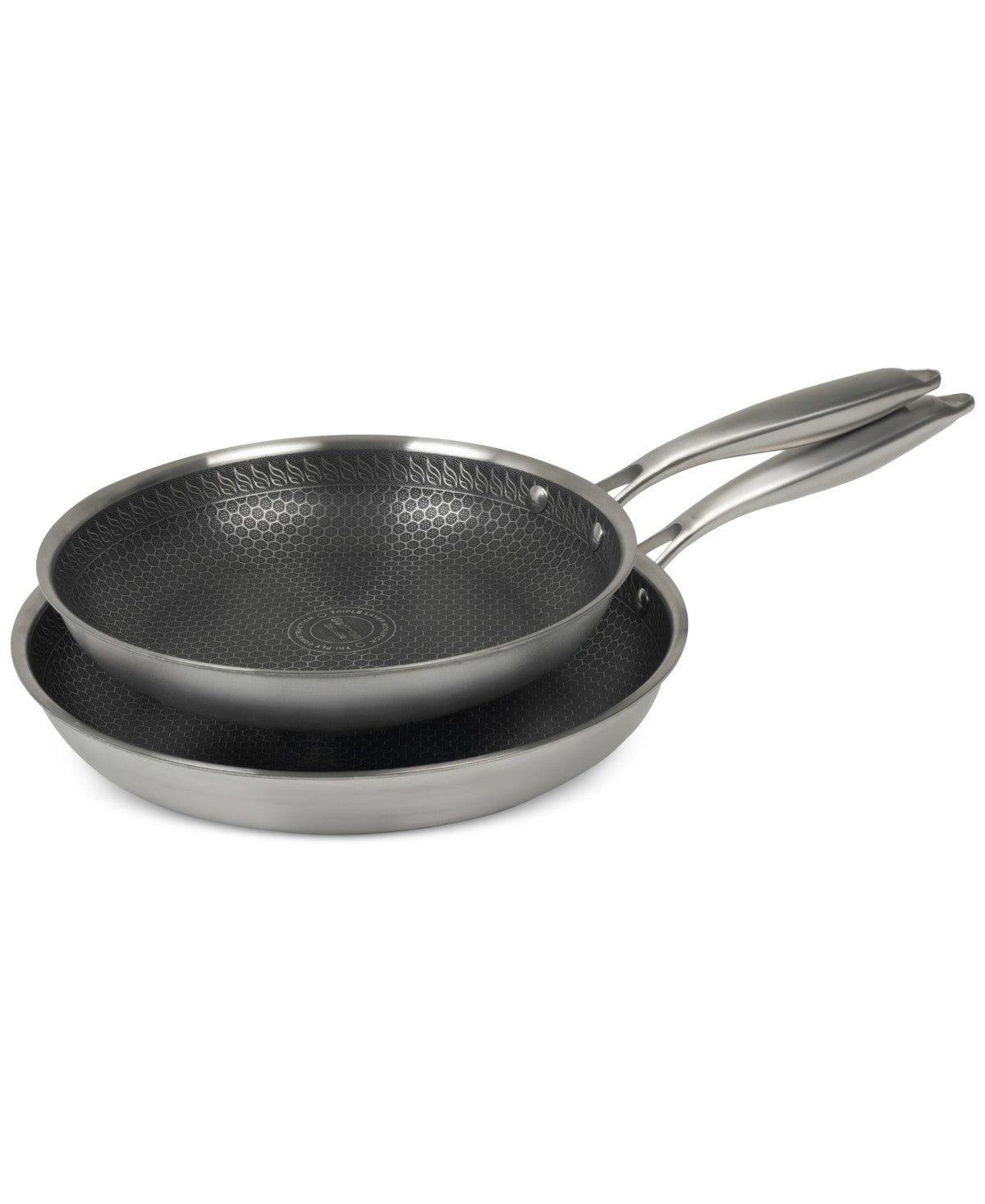 NEW Sedona Kitchen Glidesteel 8" & 10" Hybrid Nonstick Frypan Set
