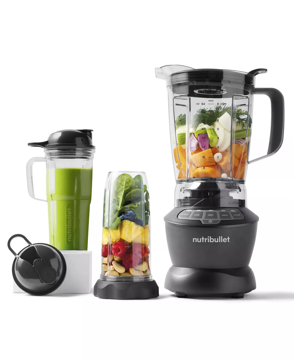 NEW NutriBullet 1200W Blender Combo – 64oz Pitcher + Single-Serve Cup – Local Pickup