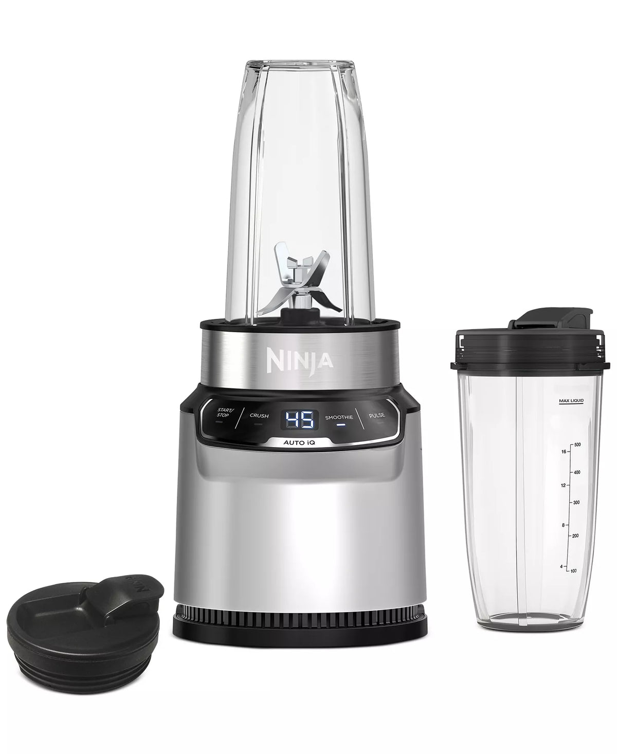 NEW Ninja Nutri-Blender Pro BN401 – 1100W Auto-iQ Personal Blender – Silver