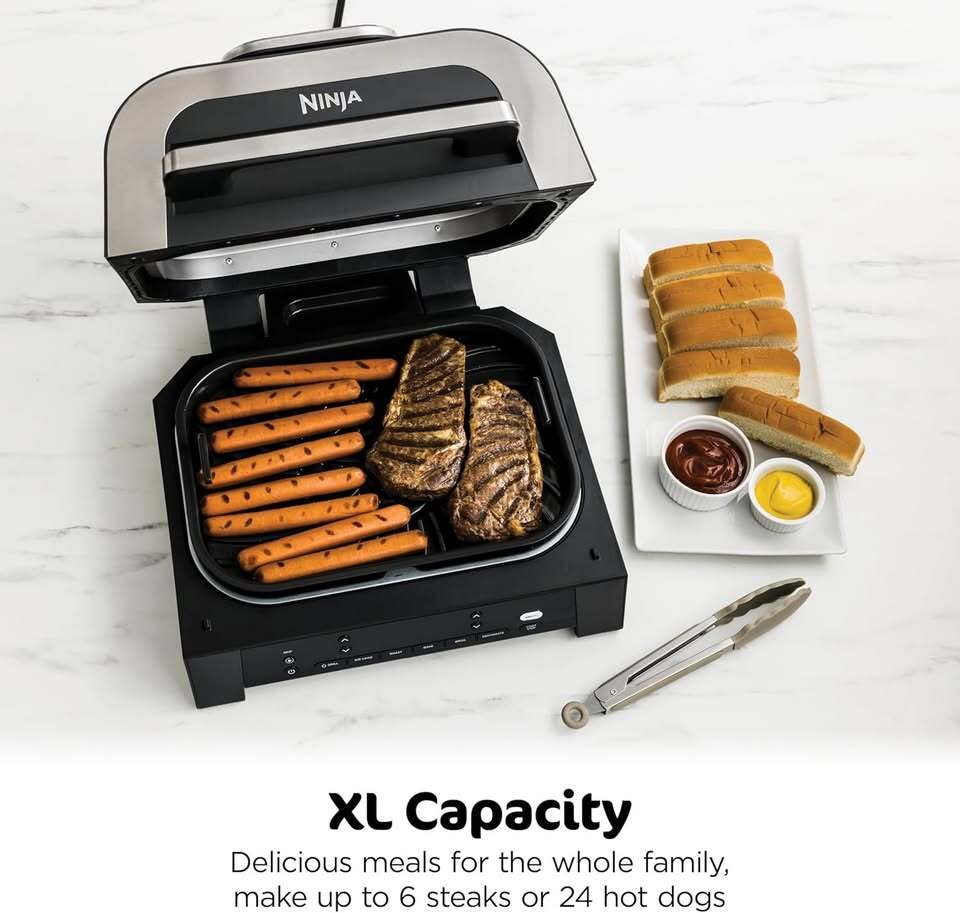 Ninja Foodi Smart XL Indoor Grill & Air Fryer DG551 – Brand New