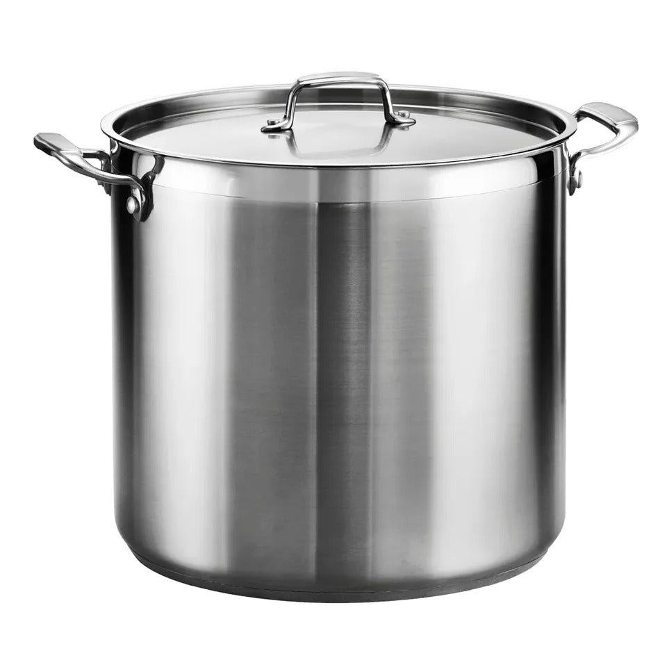 NEW Tramontina Gourmet 24QT Stainless Steel Stock Pot w/ Lid – Induction Ready