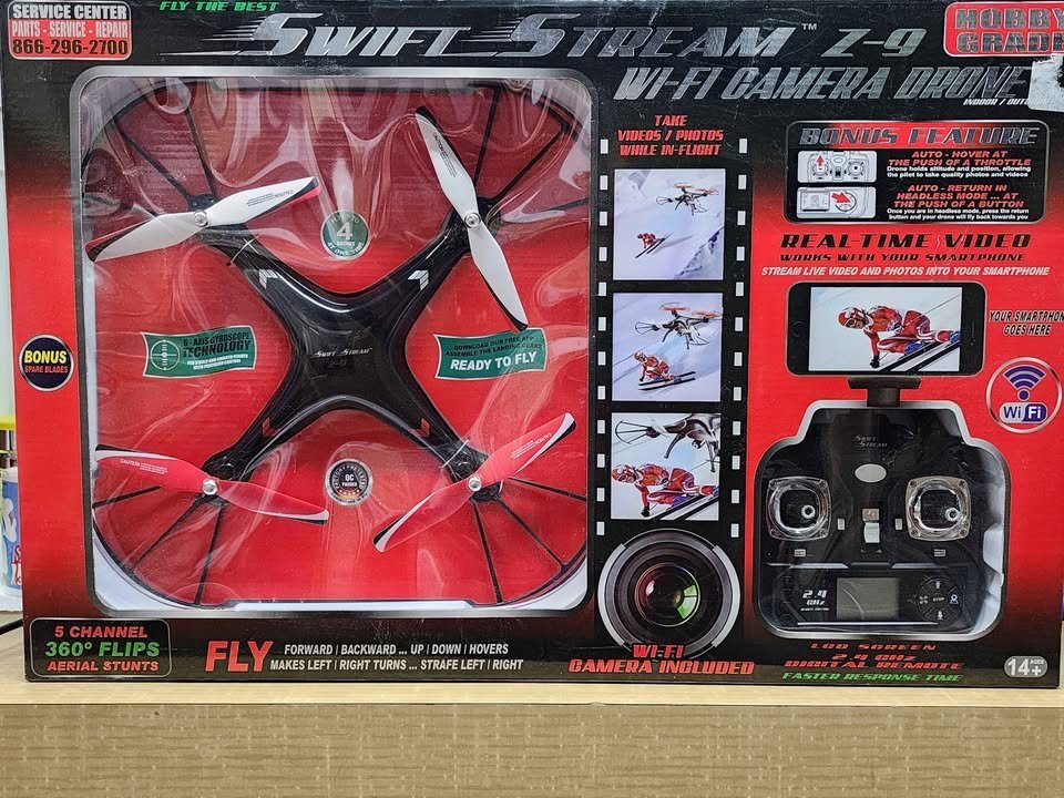 WiFi Camera Drone – Swift Stream Z-9 (New)