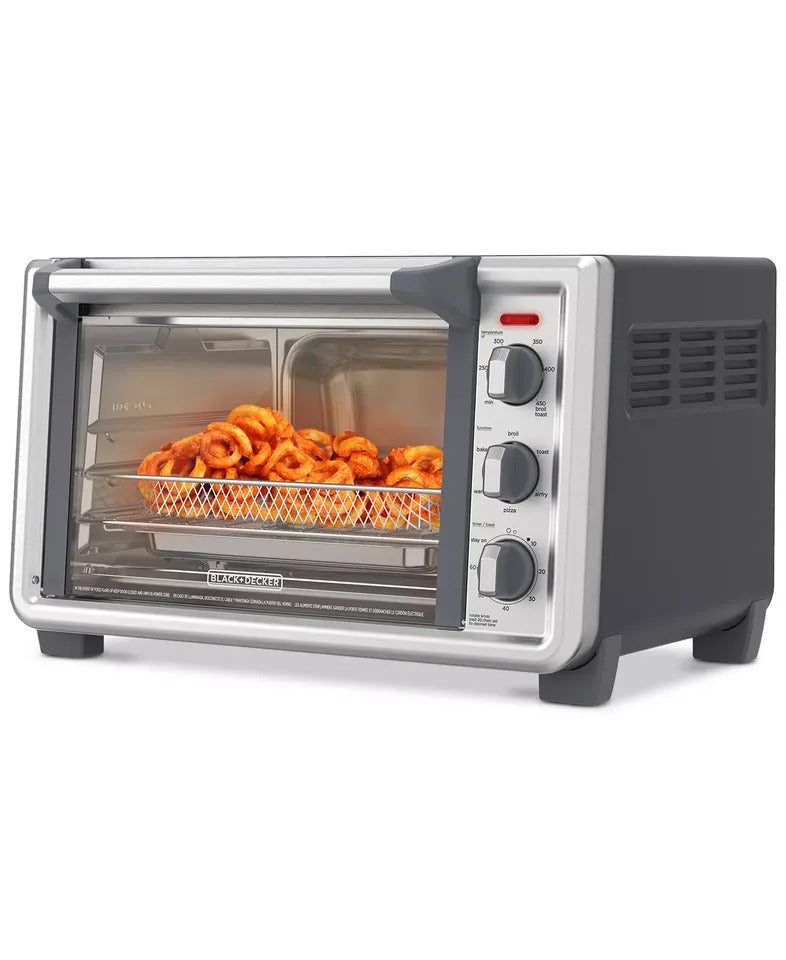 Black & Decker 6-Slice Air Fry Convection Oven – Crisp N Bake