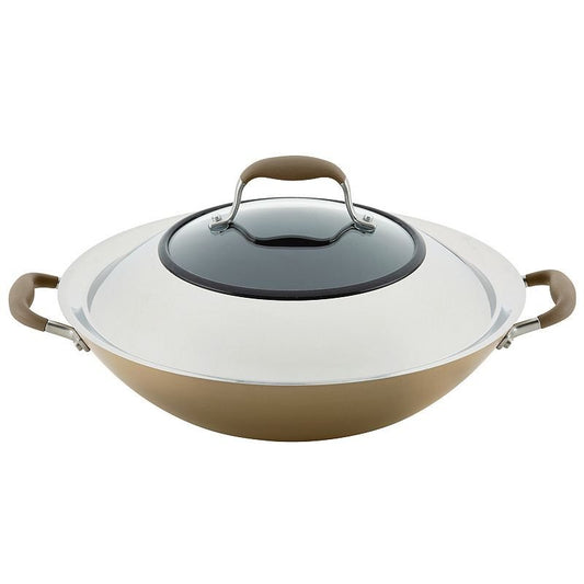 NEW Anolon Advanced Home 6QT Nonstick Wok w/ Lid – Hard-Anodized