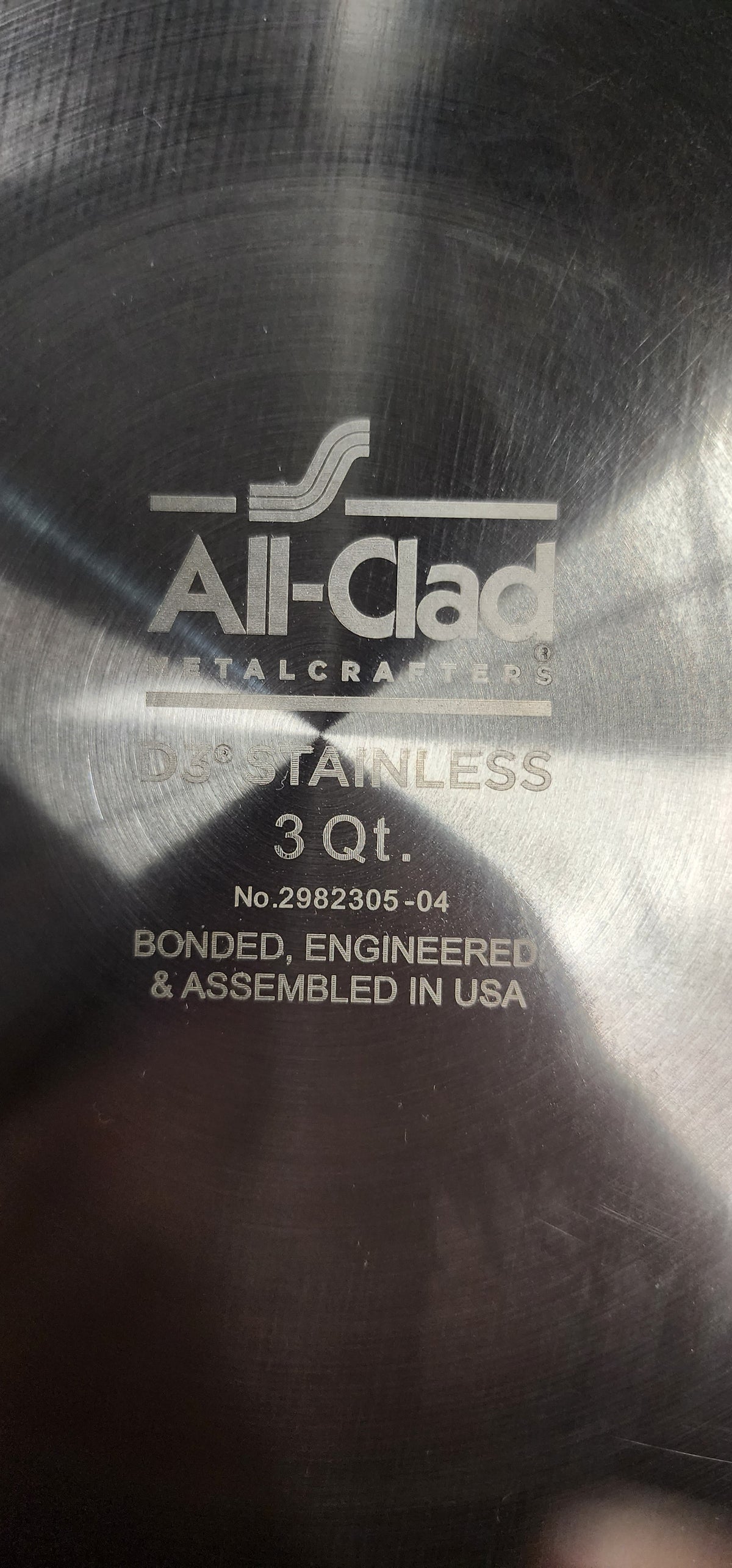 All-Clad D3 Stainless Steel 7-Piece Cookware Set – FLOOR DISPLAY / UNUSED LOCAL PICK UP