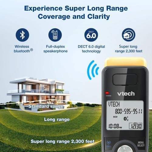 VTech 5 Handset Cordless Phone System w/ Answering Machine