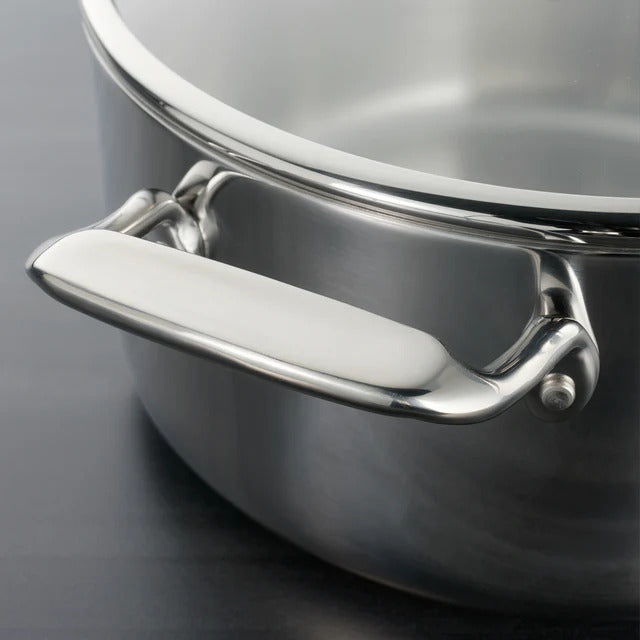 NEW Tramontina Tri-Ply Clad 11-Piece Stainless Steel Cookware Set –