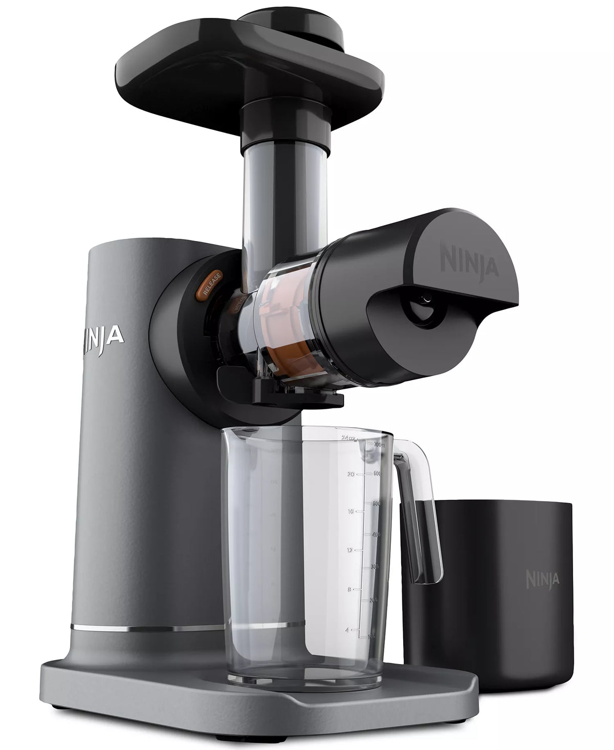 LIKE NEW Ninja NeverClog Cold Press Juicer – Slow Juicer w/ Pulp Control