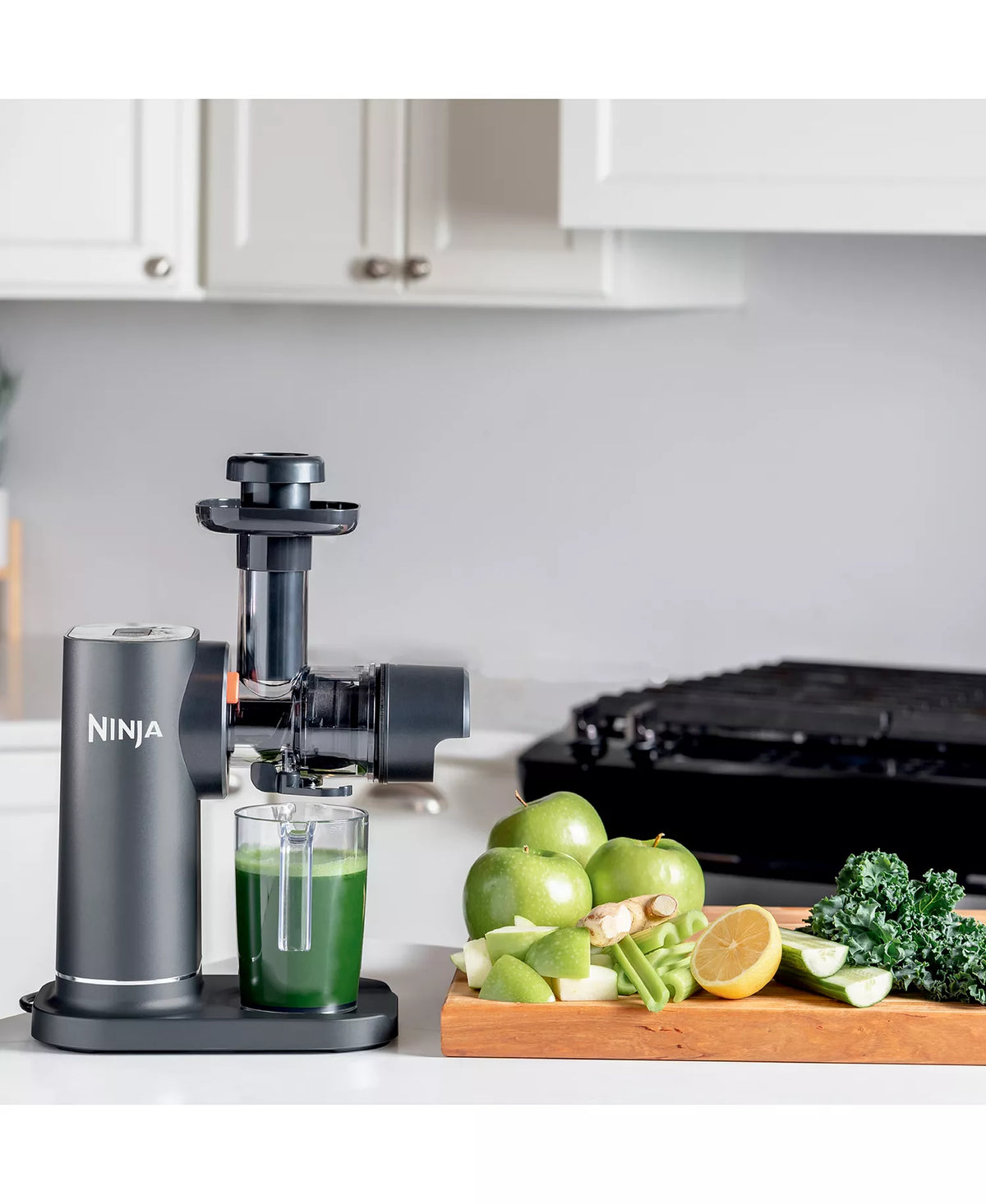 LIKE NEW Ninja NeverClog Cold Press Juicer – Slow Juicer w/ Pulp Control