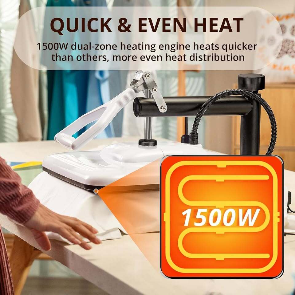 HTVRONT 15x15 Swing Away Heat Press Machine – Open Box – Like New