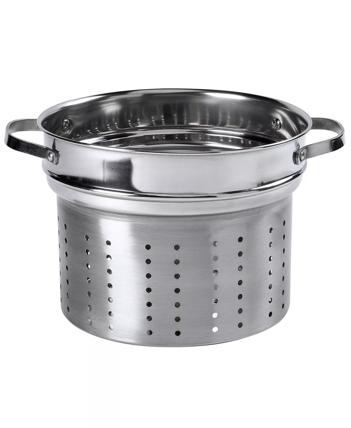 NEW Denmark 3-Piece 6QT Stainless Steel Multi-Cooker – Steamer & Glass Lid