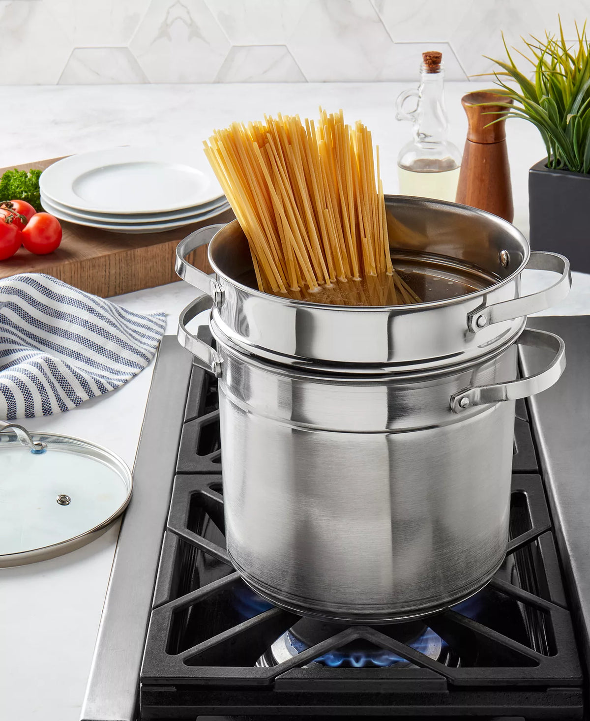Denmark Tools for Cooks 6-Qt Stainless Steel Multi-Cooker Set – 3 Pieces – Local Pickup.