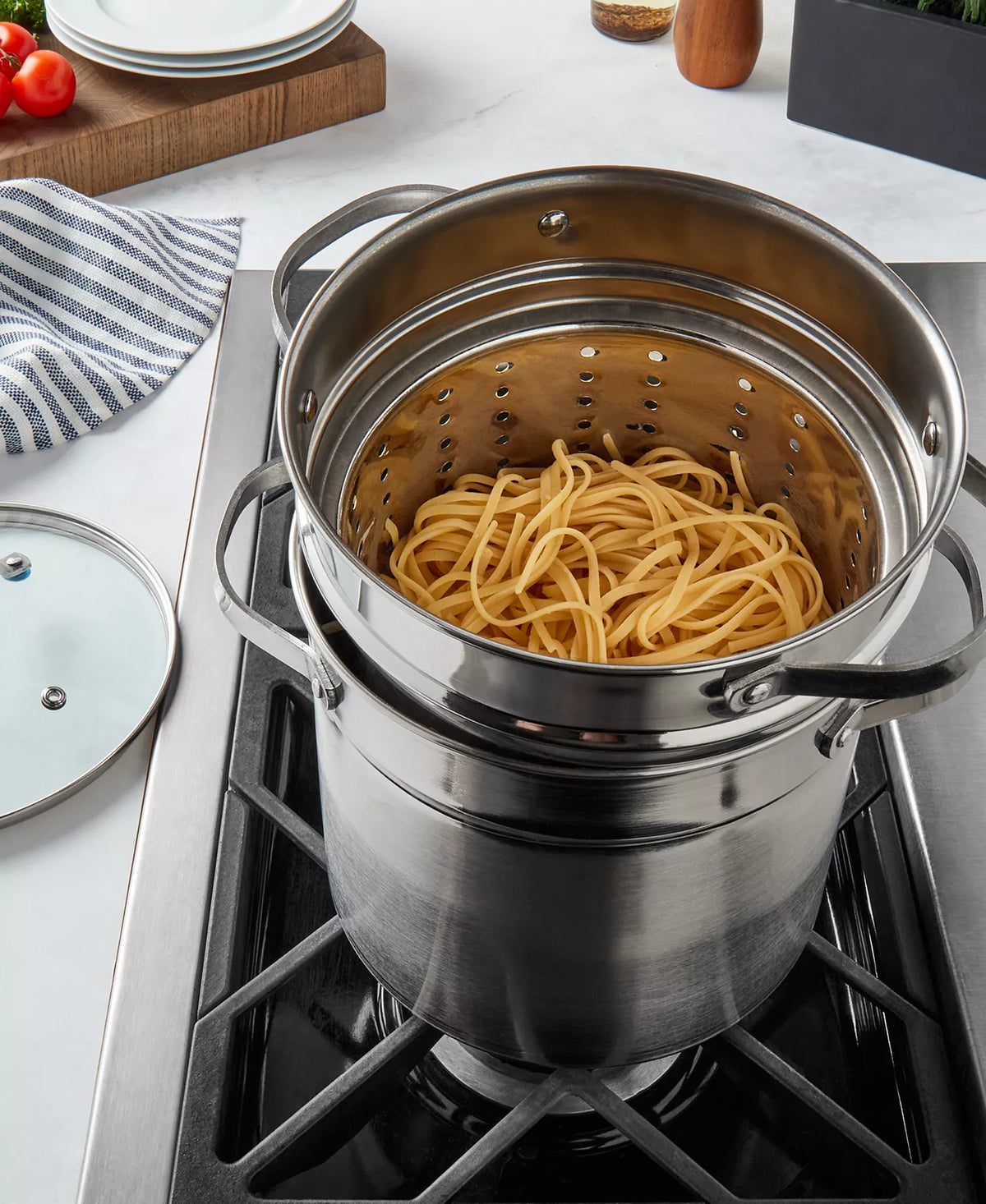 Denmark Tools for Cooks 6-Qt Stainless Steel Multi-Cooker Set – 3 Pieces – Local Pickup.