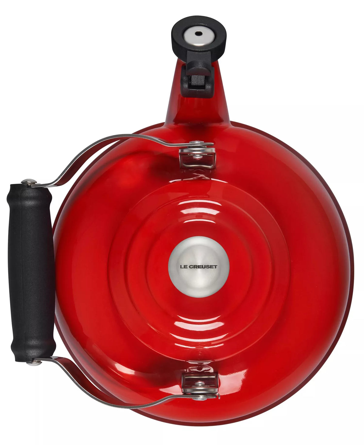 Le Creuset 1.7QT Enamel-on-Steel Whistling Tea Kettle –  Cerise