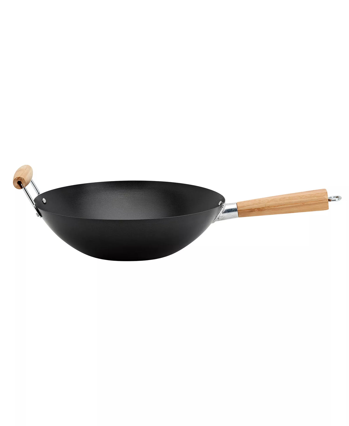 NEW INFUSE 4-Piece 14" Carbon Steel Nonstick Wok Set – Induction Ready
