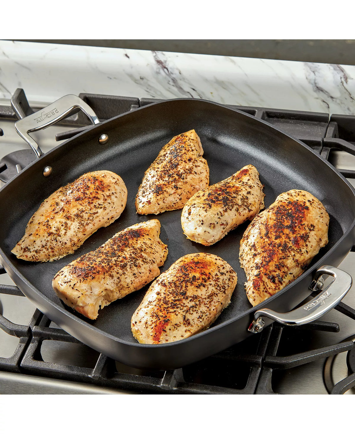 All-Clad Essentials 8-Pc Hard-Anodized Nonstick Cookware Set – Open Box – Local Pickup