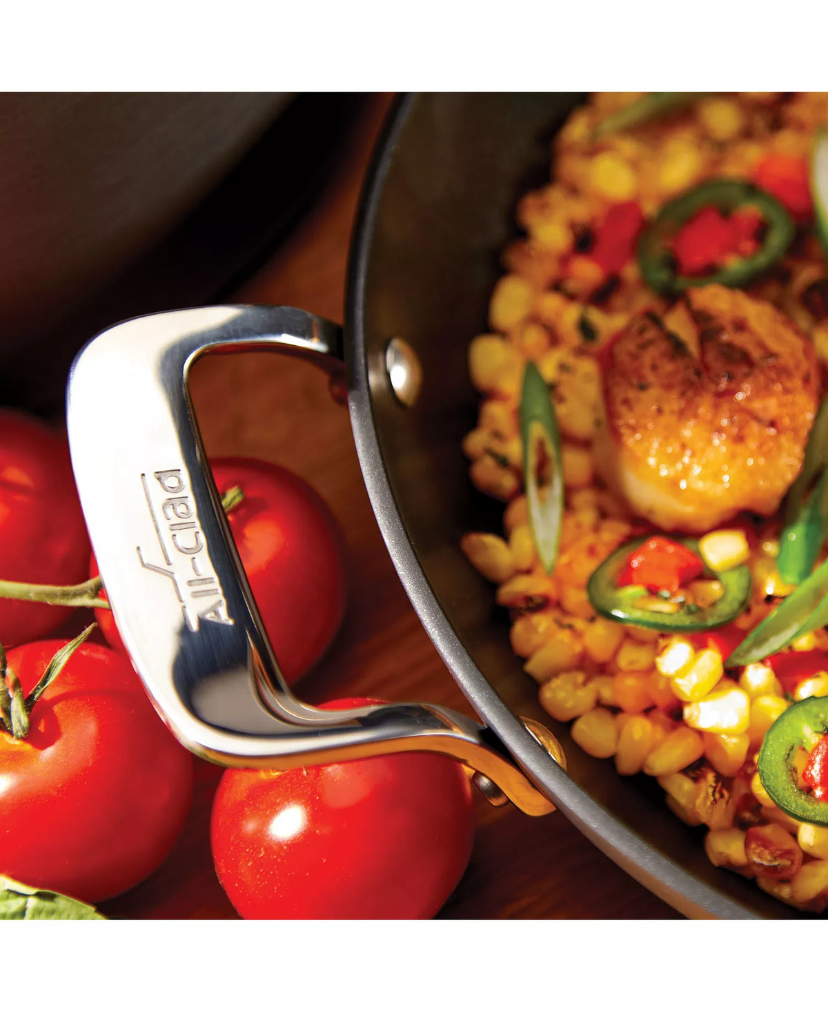 All-Clad Essentials 8-Pc Hard-Anodized Nonstick Cookware Set – Open Box – Local Pickup