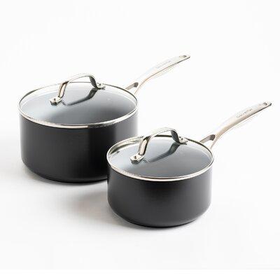 NEW GreenPan Valencia Pro 4-Piece Ceramic Nonstick Saucepan Set – Induction
