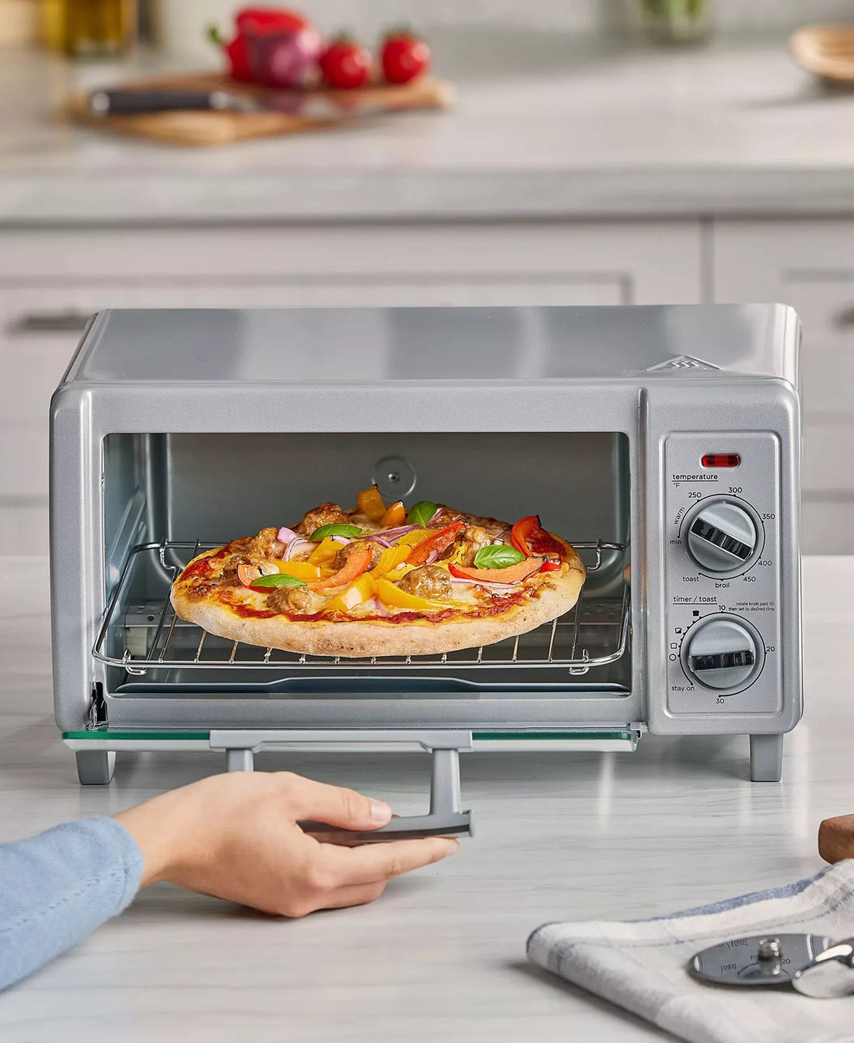 NEW Black+Decker 4-Slice Convection Toaster Oven – 4 Functions – Local Pickup