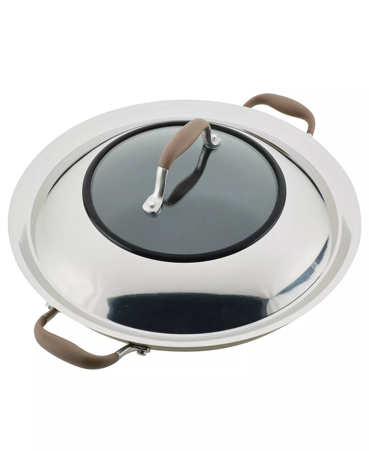 NEW Anolon Advanced Home 6QT Nonstick Wok w/ Lid – Hard-Anodized