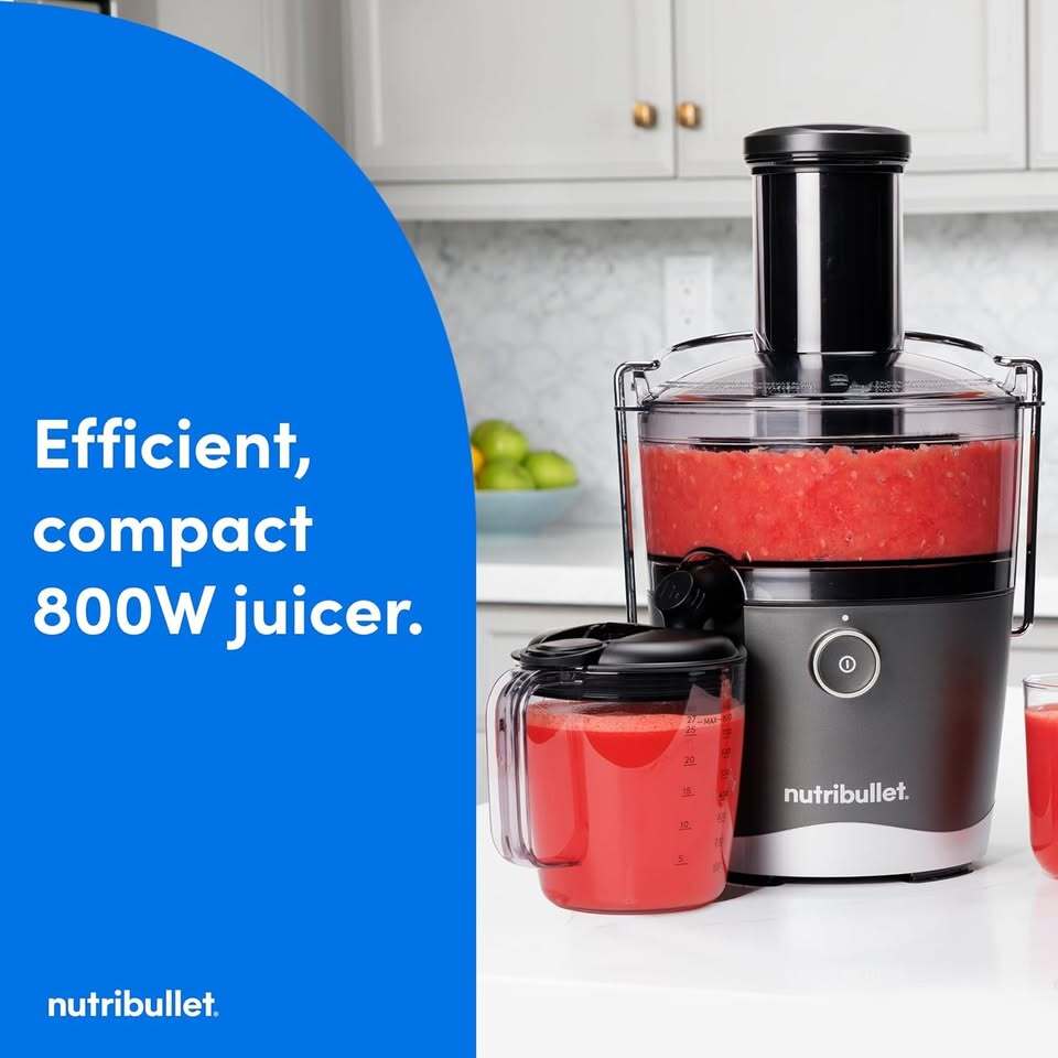 NutriBullet Juicer 800W with 27oz Pitcher – Brand New