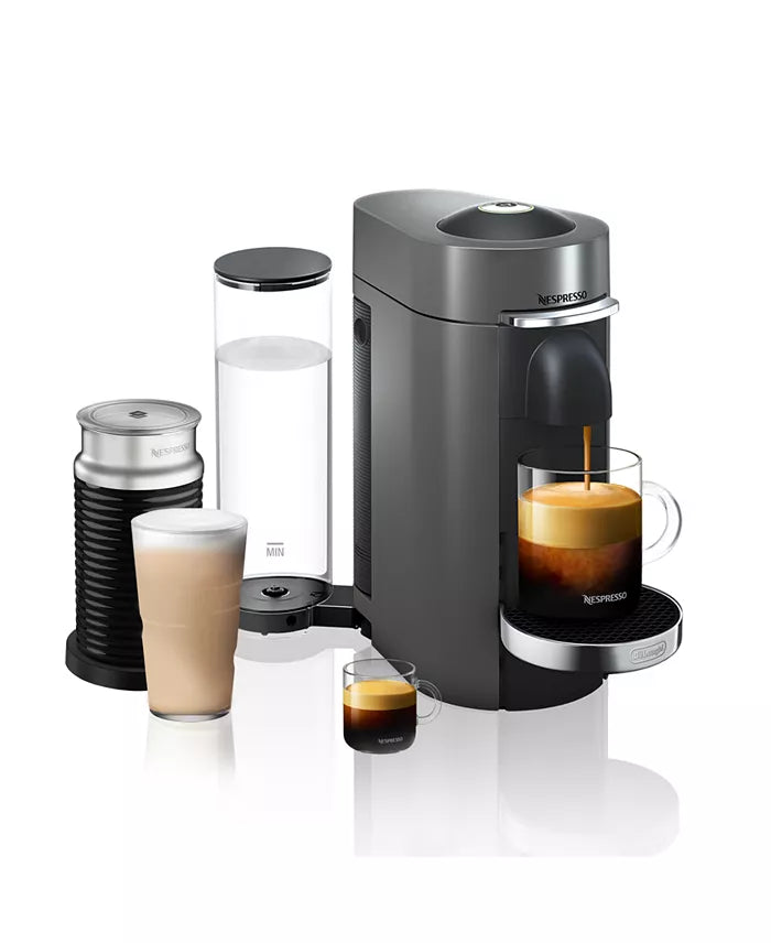 OPEN BOX Nespresso VertuoPlus Deluxe Coffee & Espresso Machine + Aeroccino 3 – Local Pickup