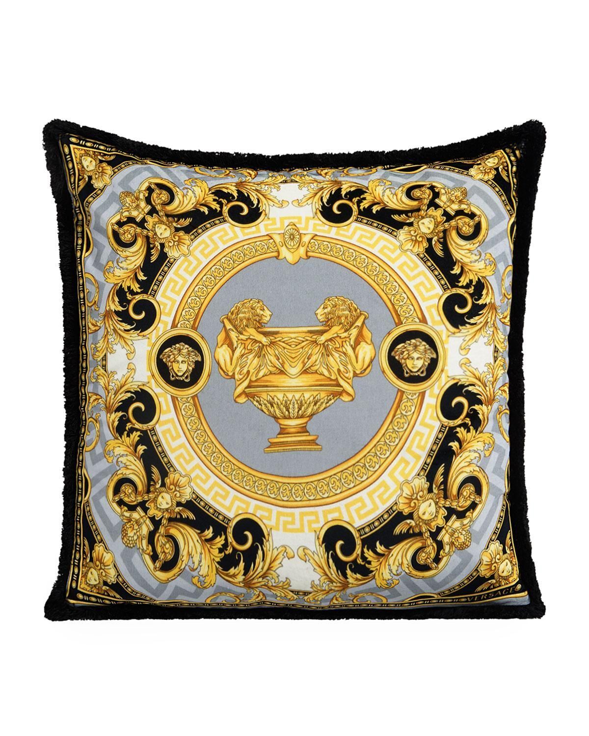 Authentic VERSACE Barocco Decorative Pillow Retails for $375 each