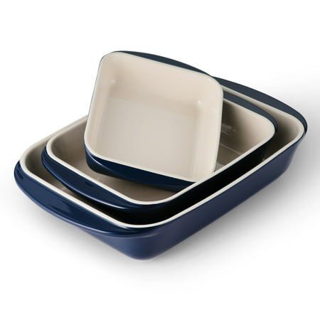 NEW Tramontina Mae 3-Piece Porcelain Enameled Bakeware Set