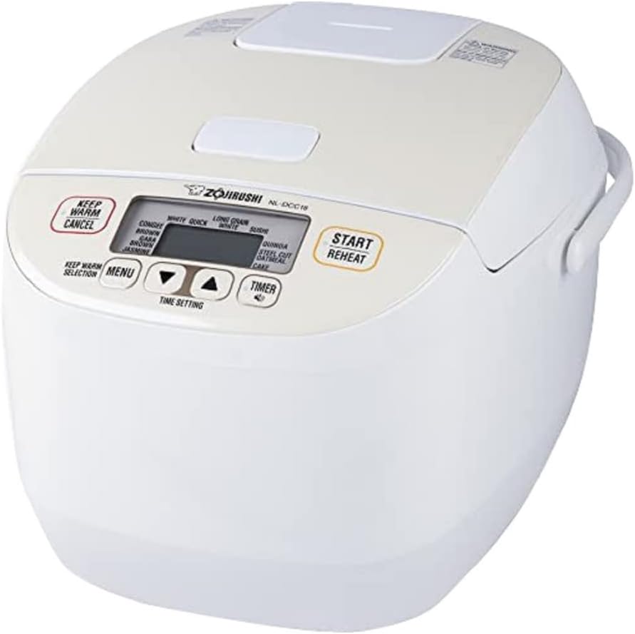 Zojirushi NL-DCC18CP Micom 10-Cup Rice Cooker & Warmer – Pearl Beige – Local Pickup