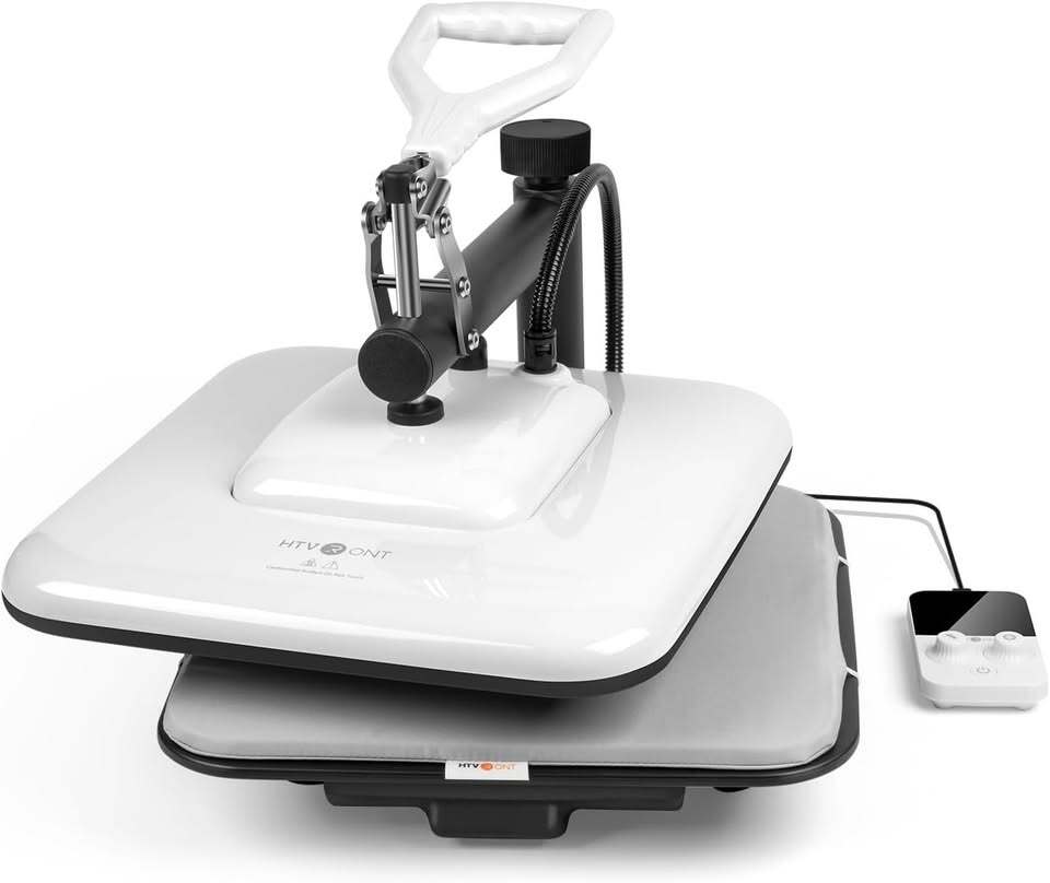 HTVRONT 15x15 Swing Away Heat Press Machine – Open Box – Like New
