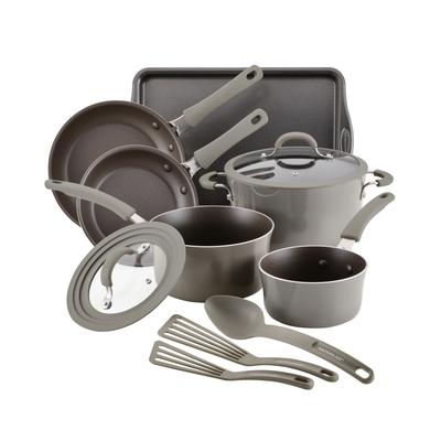 NEW Rachael Ray Cook + Create 11-Piece Nonstick Cookware Set – Oven Safe