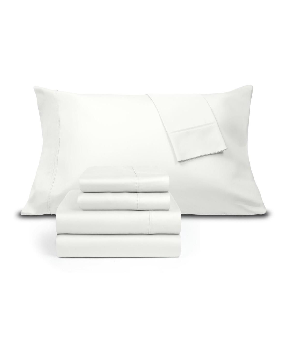 #24 Platinum Performance 1800 Thread Count 6pc Cotton Blend Sheet Set, Queen