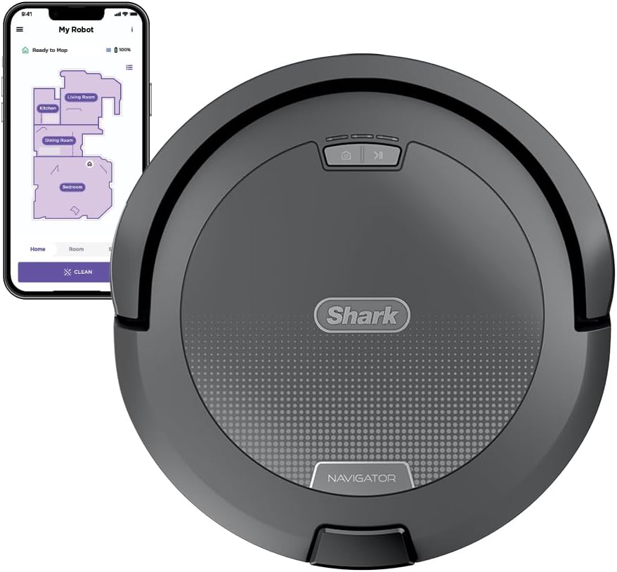 LIKE NEW Shark Navigator RV2110 Robot Vacuum – LiDAR Smart Navigation.