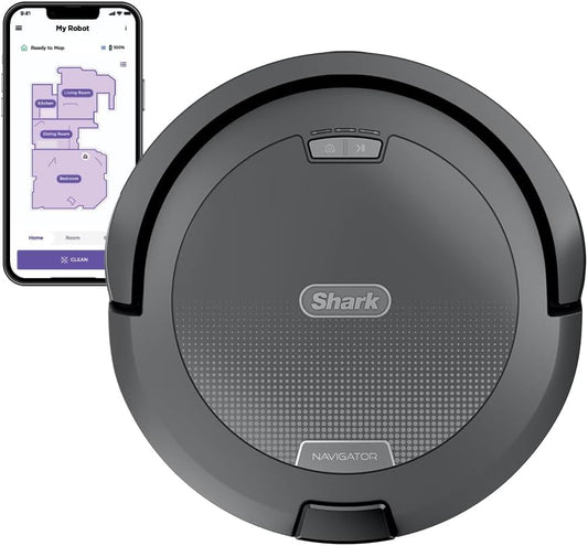 LIKE NEW Shark Navigator RV2110 Robot Vacuum – LiDAR Smart Navigation.