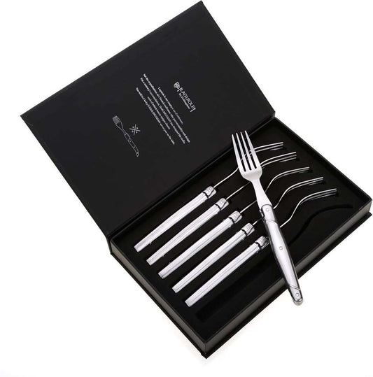 Laguiole by Hailingshan 6-Piece Stainless Steel Fork Set w/ Gift Box