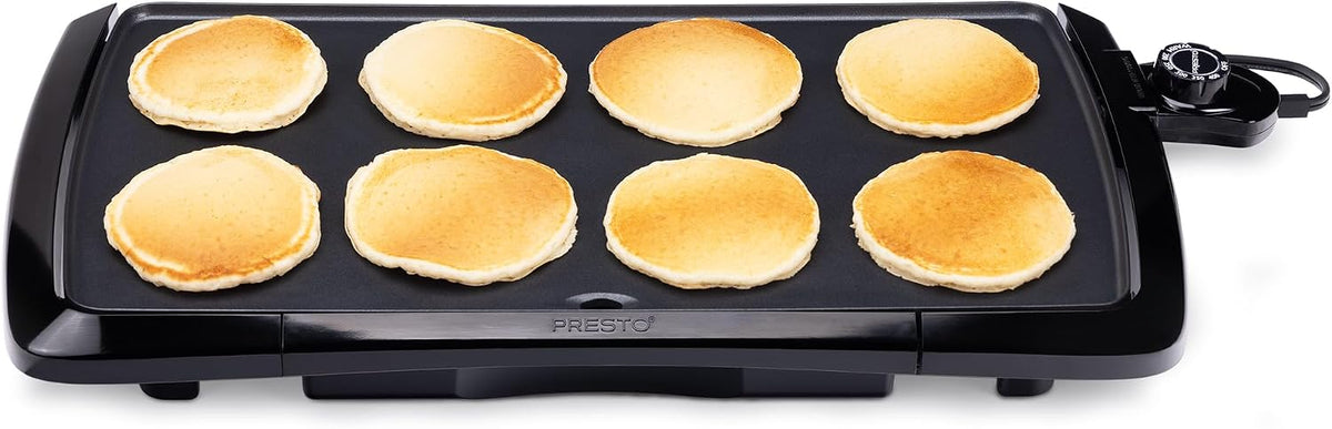 NEW Presto 20" Cool-Touch Electric Griddle – Ceramic Nonstick – Family Size