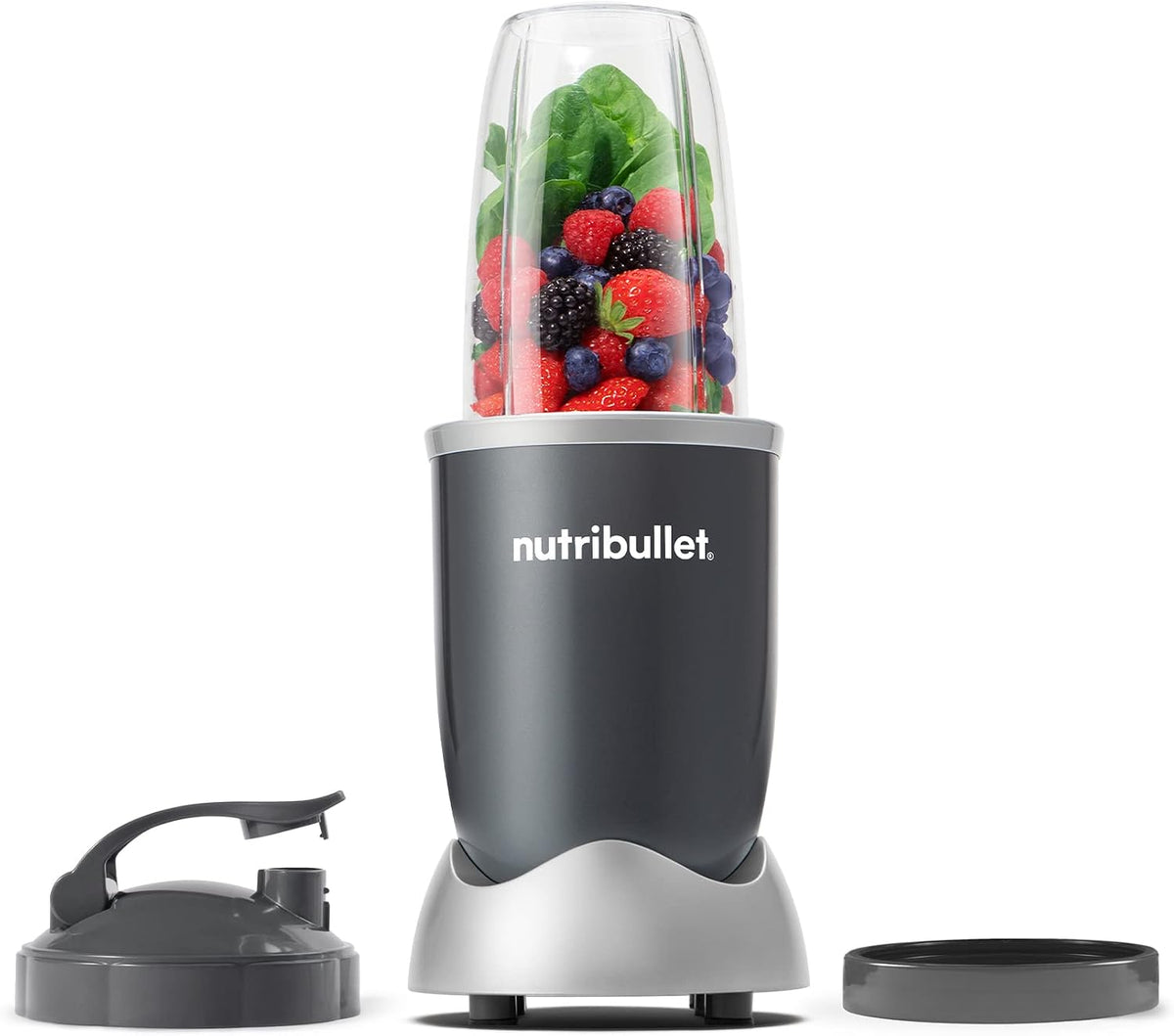 NutriBullet 600W Personal Blender – 24-Oz Cup – Dark Gray – Local Pickup