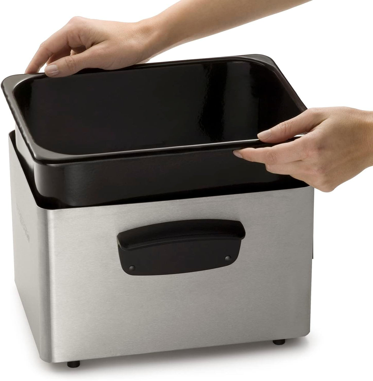 NEW Presto ProFry 8-Cup Stainless Steel Deep Fryer – 1800W Immersion Element