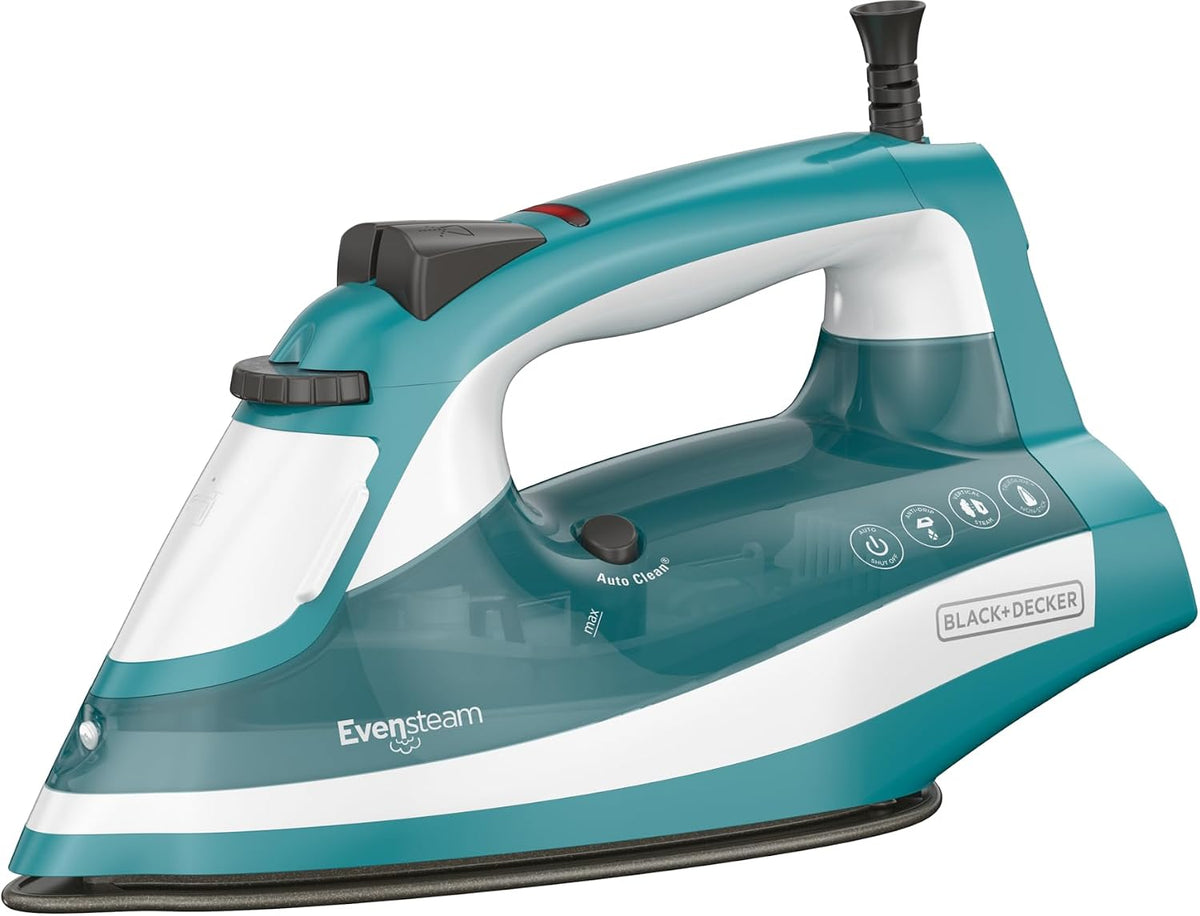 BLACK+DECKER One Step 1200W Steam Iron – Stainless Steel Soleplate – Local Pickup