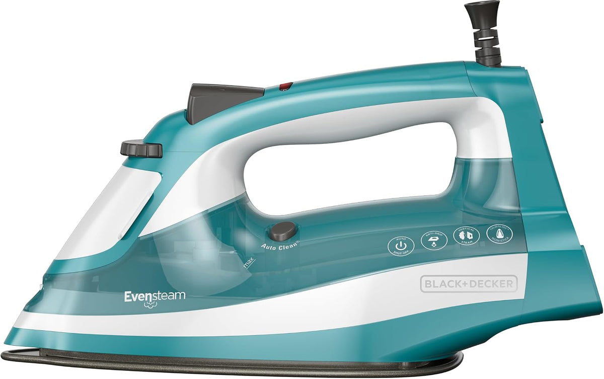 BLACK+DECKER One Step 1200W Steam Iron – Stainless Steel Soleplate – Local Pickup