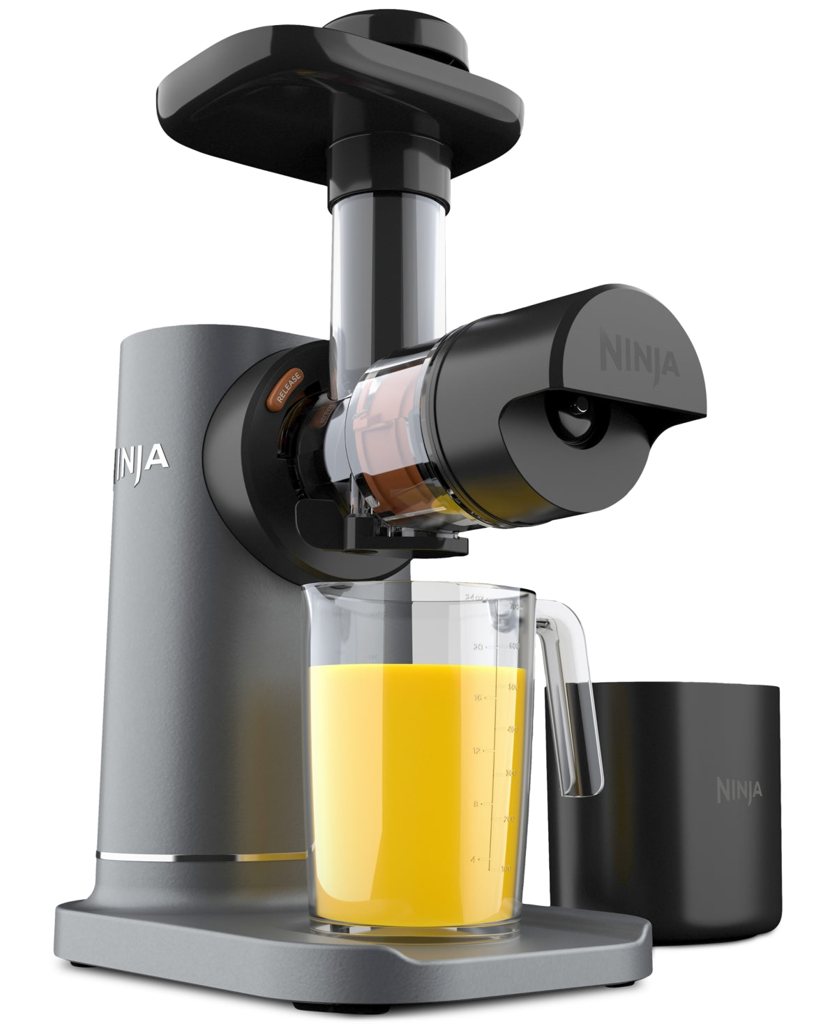 LIKE NEW Ninja NeverClog Cold Press Juicer – Slow Juicer w/ Pulp Control